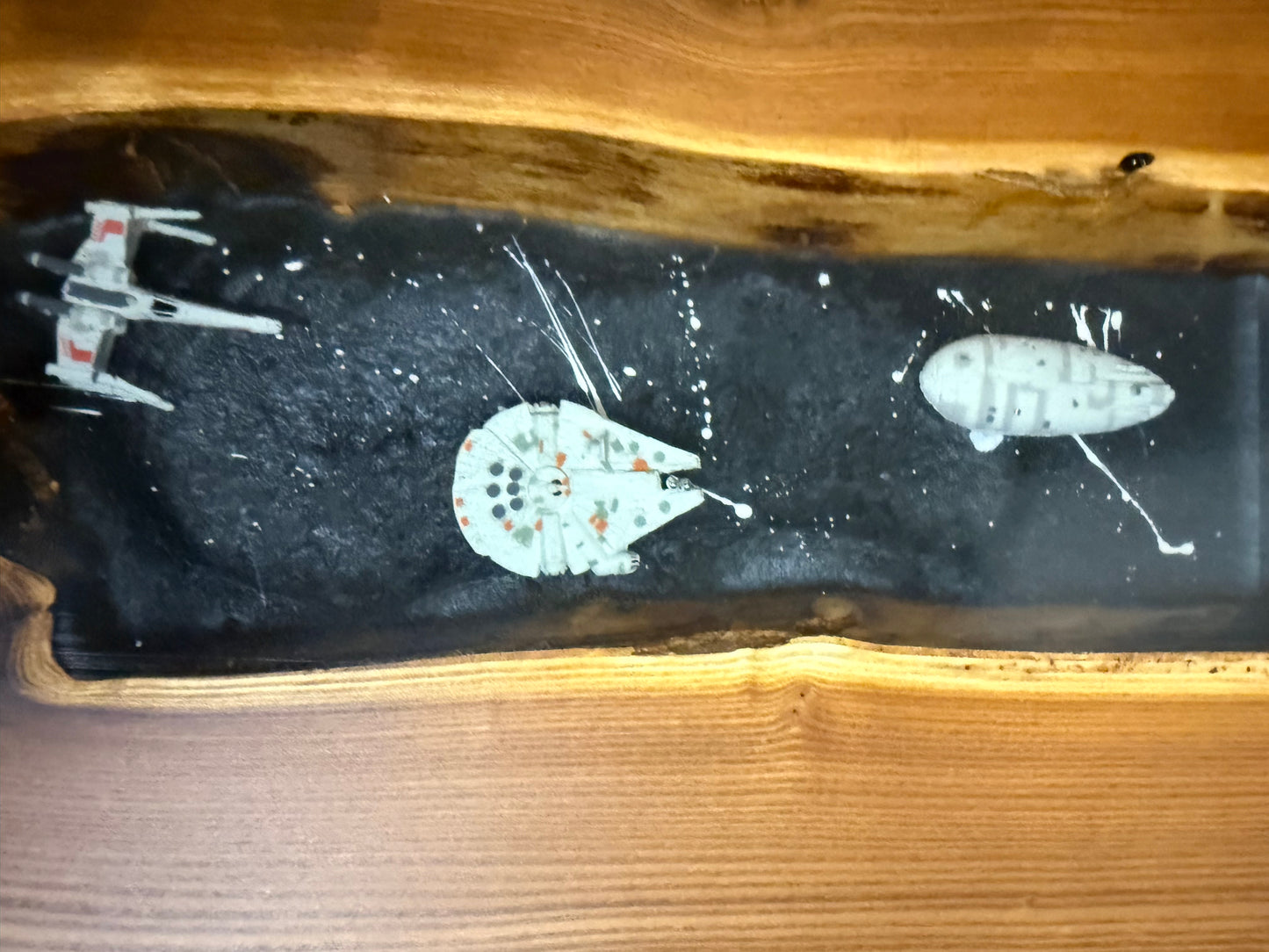 Star Wars resin Charcuterie Board- Russian Olive