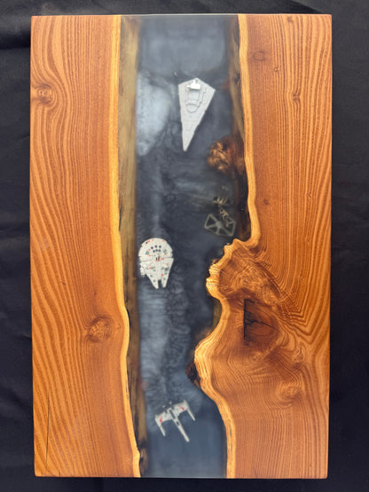 Star Wars resin Charcuterie Board- Russian Olive