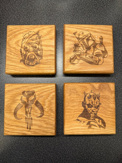 Star Wars Coasters. Dark Side.