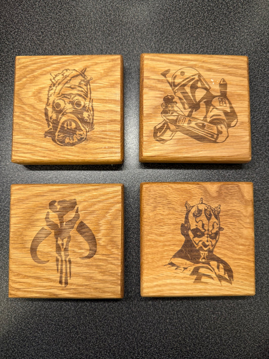 Star Wars Coasters. Dark Side.
